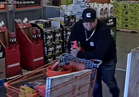 Image for story: Putnam deputies looking to identify suspect who nearly stole from hardware store