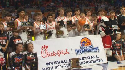Image for story: Chapmanville captures the Class AA basketball state championship
