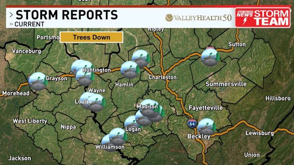 Image for story: Rain, thunder tapers overnight