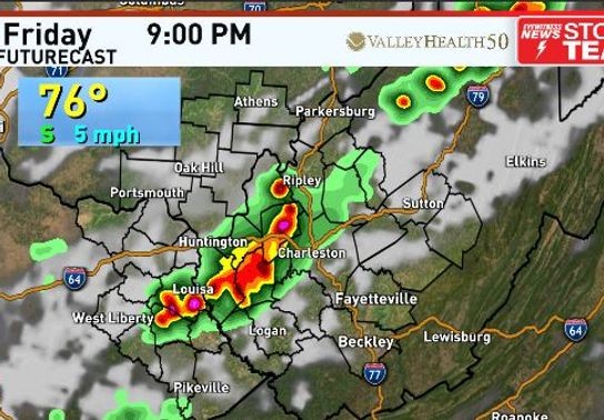 Image for story: Weather Alert: Severe storms possible this evening into late tonight