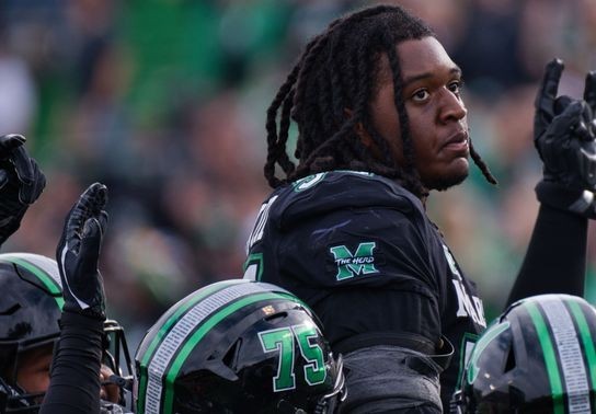 Image for story: PHOTOS: Marshall football hosts Sun Belt foe James Madison