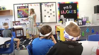 Image for story: School begins in Pike County, Ky. as flood recovery efforts continue