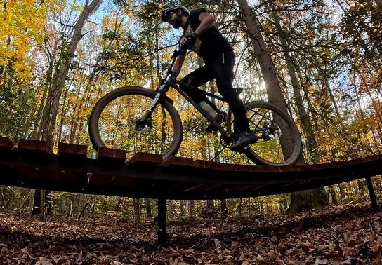 Image for story: Traveling WV: Mountain Bike Skills Area