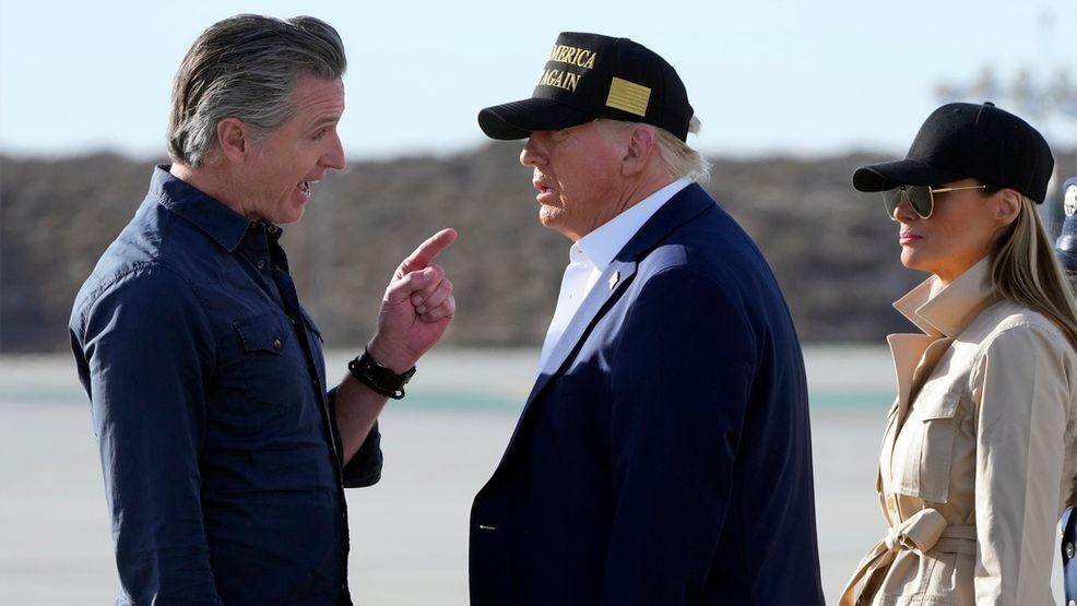 Image for story: Redistricting fight with Trump gives Newsom a boost with eyes on 2028