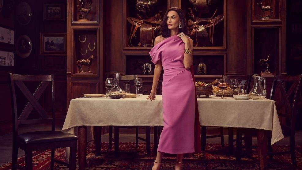 Demi Moore as Cami in Landman, season 2, streaming on Paramount+. Photo Credit: Emerson Miller/Paramount+