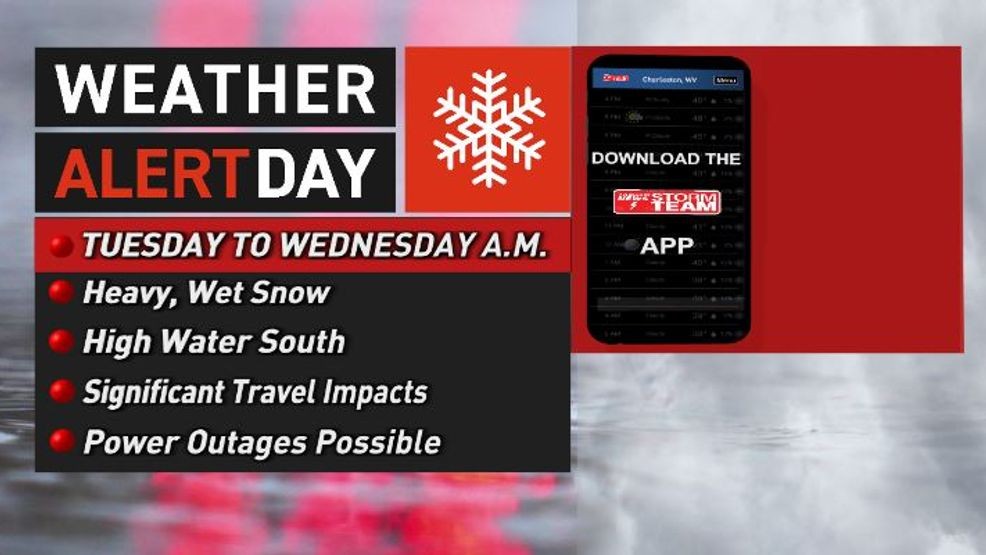 Image for story: Snow set to move in overnight into Tuesday morning