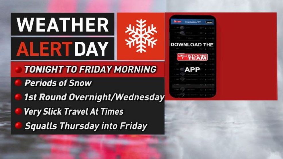 Image for story: Snow moves into the region overnight