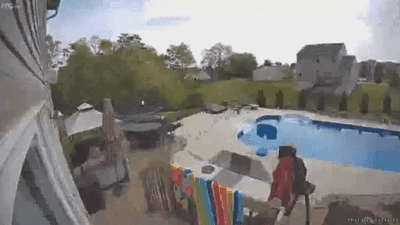 Image for story: Man accused of setting father's girlfriend on fire: 'What happened?'