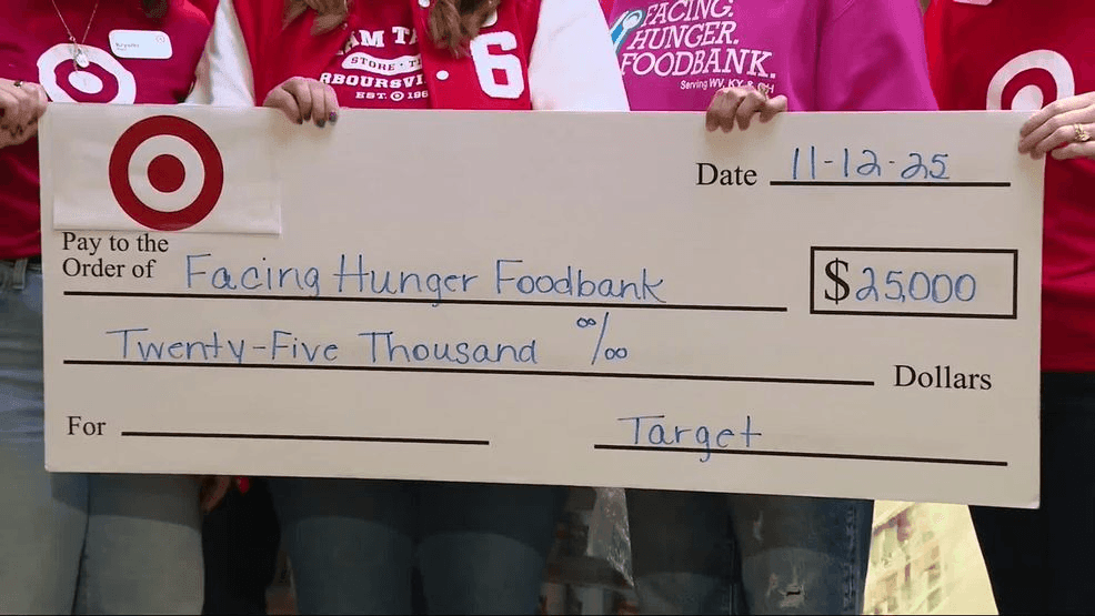 Image for story: Good Morning America delivers $25K donation from Target to Facing Hunger Food Bank 