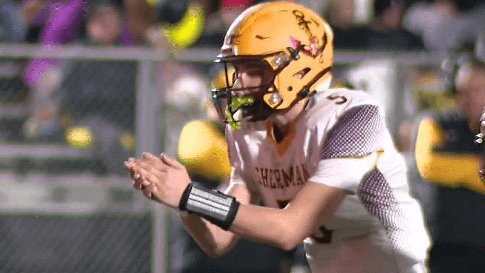 Image for story: Sherman football celebrates centennial season with Class A playoff berth 