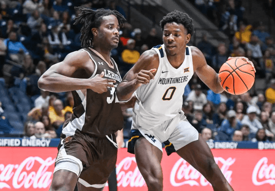 Image for story: Brenen Lorient puts up 26 points in WVU's 69-47 win over Lehigh