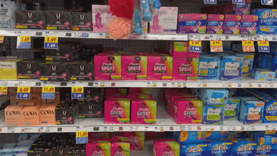 Image for story: Local organizations working to address need for feminine hygiene products