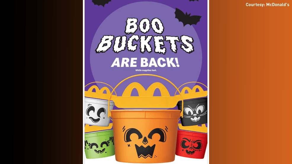 Image for story: McDonald's Boo Buckets return just in time for spooky season - See the designs